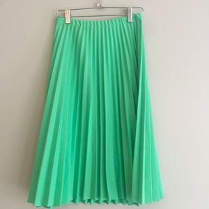 Vintage 60s Jacket & Skirt Set Green XS S